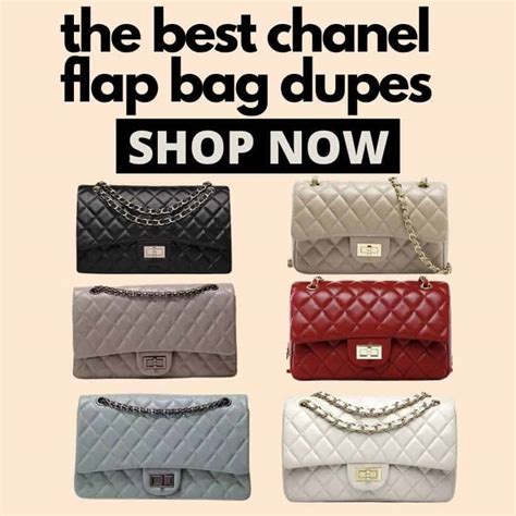 bolsos chanel imitaciones|The Best Chanel Bag Dupes (And Where to Find Them).